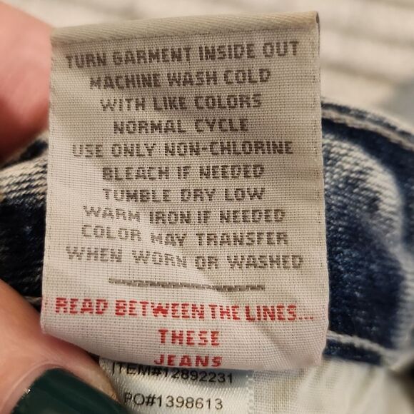 Light wash, stonewash high waist distressed Torrid jean shorts size 24. - Picture 4 of 10